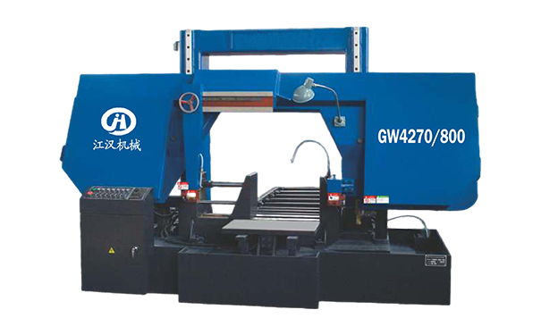 旺苍GW4270/800双柱龙门卧式带锯床