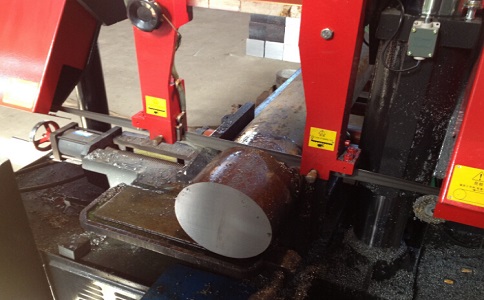 旺苍卧式带锯床加工时出现明显振荡如何排查？